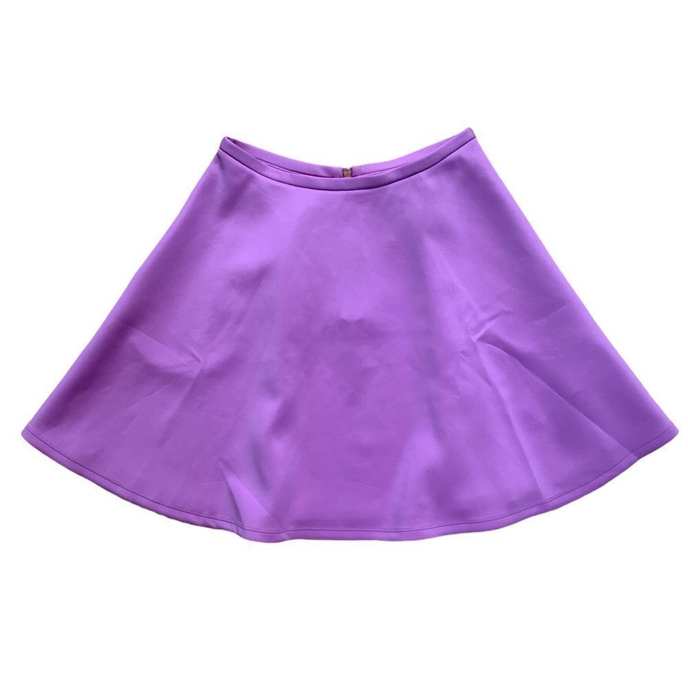 New Purple Ted Baker Neoprene Full Skirt Size 6